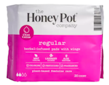 The Honey Pot Herbal Pads with Wings (Regular)